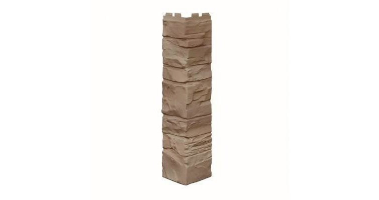 Угол наружный VOX Solid Stone Umbria коричневый камень купить в Перми
