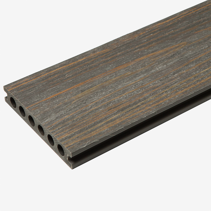 Террасная доска из ДПК CM Decking Zebrano, Графит (под заказ) купить в Перми