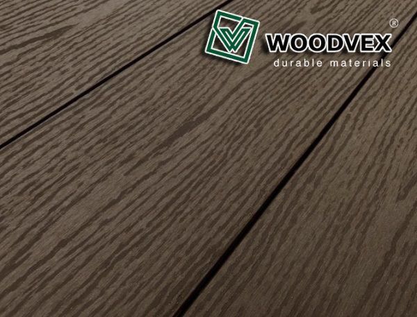 Террасная доска из ДПК WOODVEX Select в цвете Венге купить в Перми