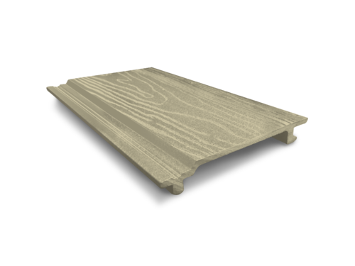 Фасадная панель ECODECKING из ДПК серого цвета купить в Перми